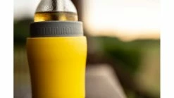 Mammoth Coolers Chillski 12 Oz Can Holder -outdoor camping shop opplanet mammoth coolers chillski 12 oz can holder yellow ms12kz 7406 usage 1