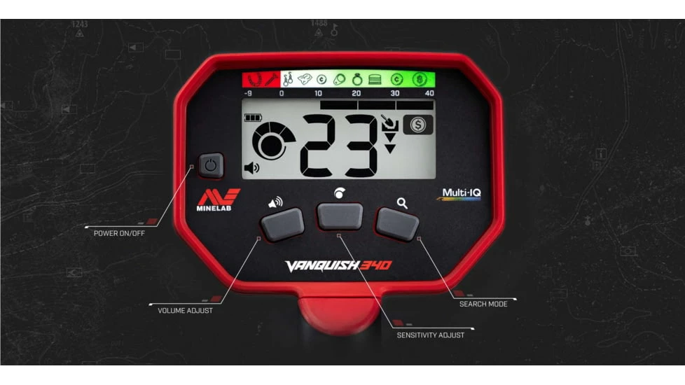 Minelab Minelab Vanquish 340 Metal Detector 6 Minelab Minelab Vanquish 340 Metal Detector - Image 4