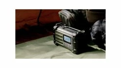 Sangean AM/FM-RDS/Bluetooth/AUX/Weather Alert Multi-Powered Digital Tuning Radio -outdoor camping shop opplanet sangean am fm rds bluetooth aux weather alert multi powered digital tuning radio forest green mmr 99 av 9