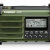 Sangean AM/FM-RDS/Bluetooth/AUX/Weather Alert Multi-Powered Digital Tuning Radio -outdoor camping shop opplanet sangean am fm rds bluetooth aux weather alert multi powered digital tuning radio forest green mmr 99 main