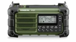 Sangean AM/FM-RDS/Bluetooth/AUX/Weather Alert Multi-Powered Digital Tuning Radio