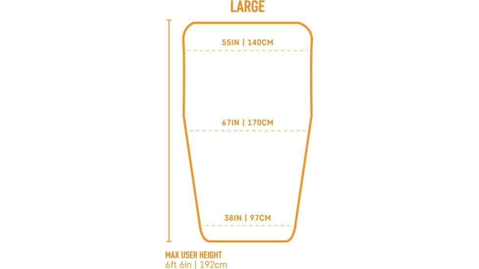 Sea To Summit Cinder CDL 50F Integrated Down Quilt Sleeping Bag 16 Sea To Summit Cinder CDL 50F Integrated Down Quilt Sleeping Bag - Image 14