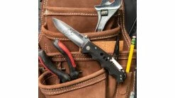 SOG Specialty Knives & Tools Kilowatt Knife 26 SOG Specialty Knives & Tools Kilowatt Knife -outdoor camping shop opplanet sog specialty knives tools kilowatt folding knife 3 4in aus 8 blade clip point black glass reinforced nylon handle silver black sog el01 cp av 12