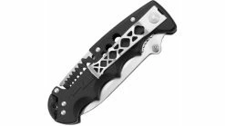 SOG Specialty Knives & Tools Kilowatt Knife 19 SOG Specialty Knives & Tools Kilowatt Knife -outdoor camping shop opplanet sog specialty knives tools kilowatt folding knife 3 4in aus 8 blade clip point black glass reinforced nylon handle silver black sog el01 cp av 4
