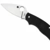 Spyderco Urban Leaf Lightweight Black Knife -outdoor camping shop opplanet spyderco urban leaf lightweight black plain edge knife c127pbk main