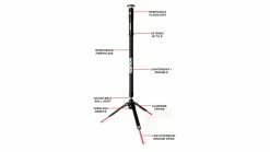 STKR Concepts Fli PRO Telescoping Canopy Light 31 STKR Concepts Fli PRO Telescoping Canopy Light -outdoor camping shop opplanet stkr concepts fli pro telescoping canopy light 8 foot extention removable flashlight black 12679 av 15