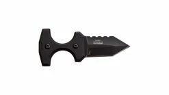 Tac-Force TAC Force Spear Point Fixed Blade Knife -outdoor camping shop opplanet tac force spear point fixed blade knife 2 in 3cr13 stainless steel stainless steel black tf fix013bk av 1