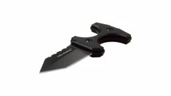 Tac-Force TAC Force Spear Point Fixed Blade Knife -outdoor camping shop opplanet tac force spear point fixed blade knife 2 in 3cr13 stainless steel stainless steel black tf fix013bk av 2