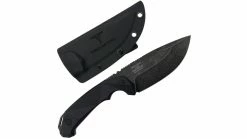 Takumitak Companion Fixed Blade Knife 29 Takumitak Companion Fixed Blade Knife -outdoor camping shop opplanet takumitak companion fixed blade knife 4in d2 drop point g10 handle black stonewash tkf212sw av 2