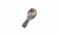 TOAKS Titanium Folding SS Handle Spork -outdoor camping shop opplanet toaks titanium folding ss handle spork small grey slv 16 av 2