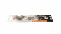 TOAKS Titanium Folding SS Handle Spork -outdoor camping shop opplanet toaks titanium folding ss handle spork small grey slv 16 av 4